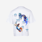 G West Mens Oversized Fish Lifestyle T Shirt