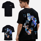 G West Mens Oversized Fish Lifestyle T Shirt