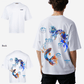 G West Mens Oversized Fish Lifestyle T Shirt