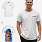G West Mens Oversized Flaming Zombie Tee
