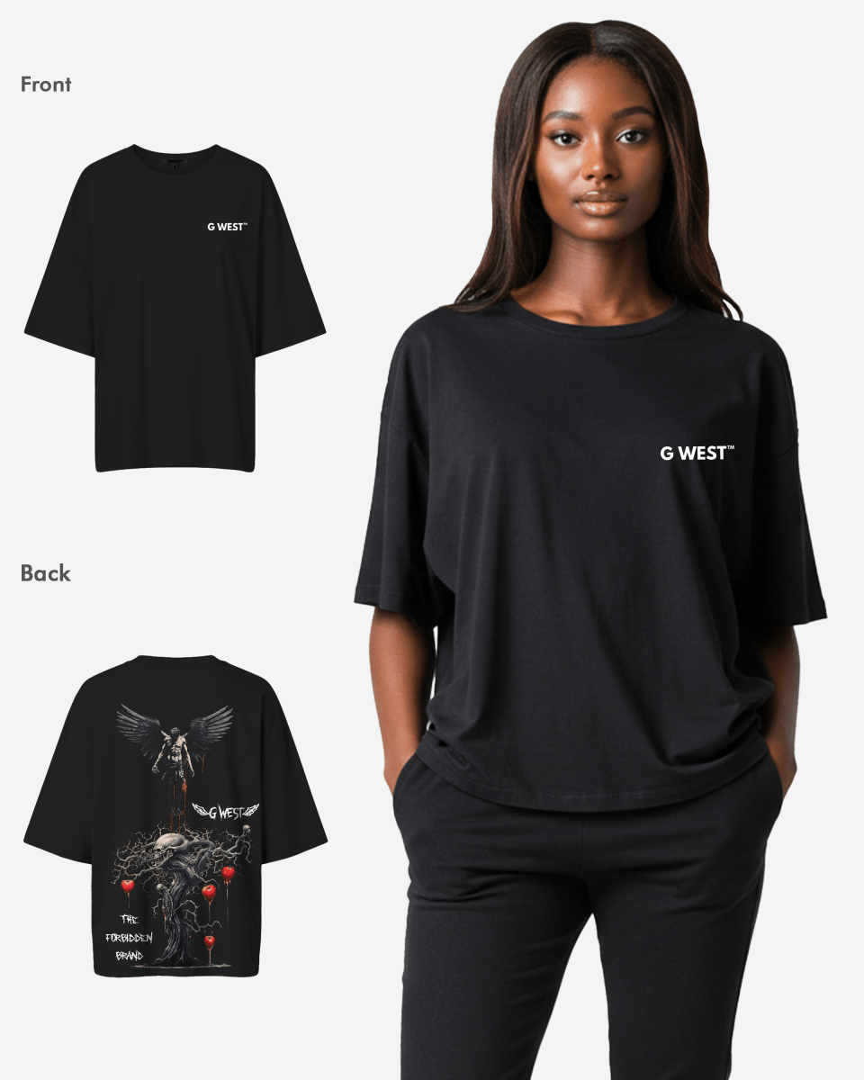 G West Womens Oversized Forbidden Brand Tee