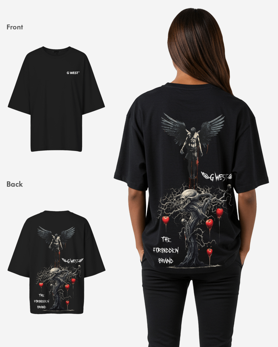 G West Womens Oversized Forbidden Brand Tee