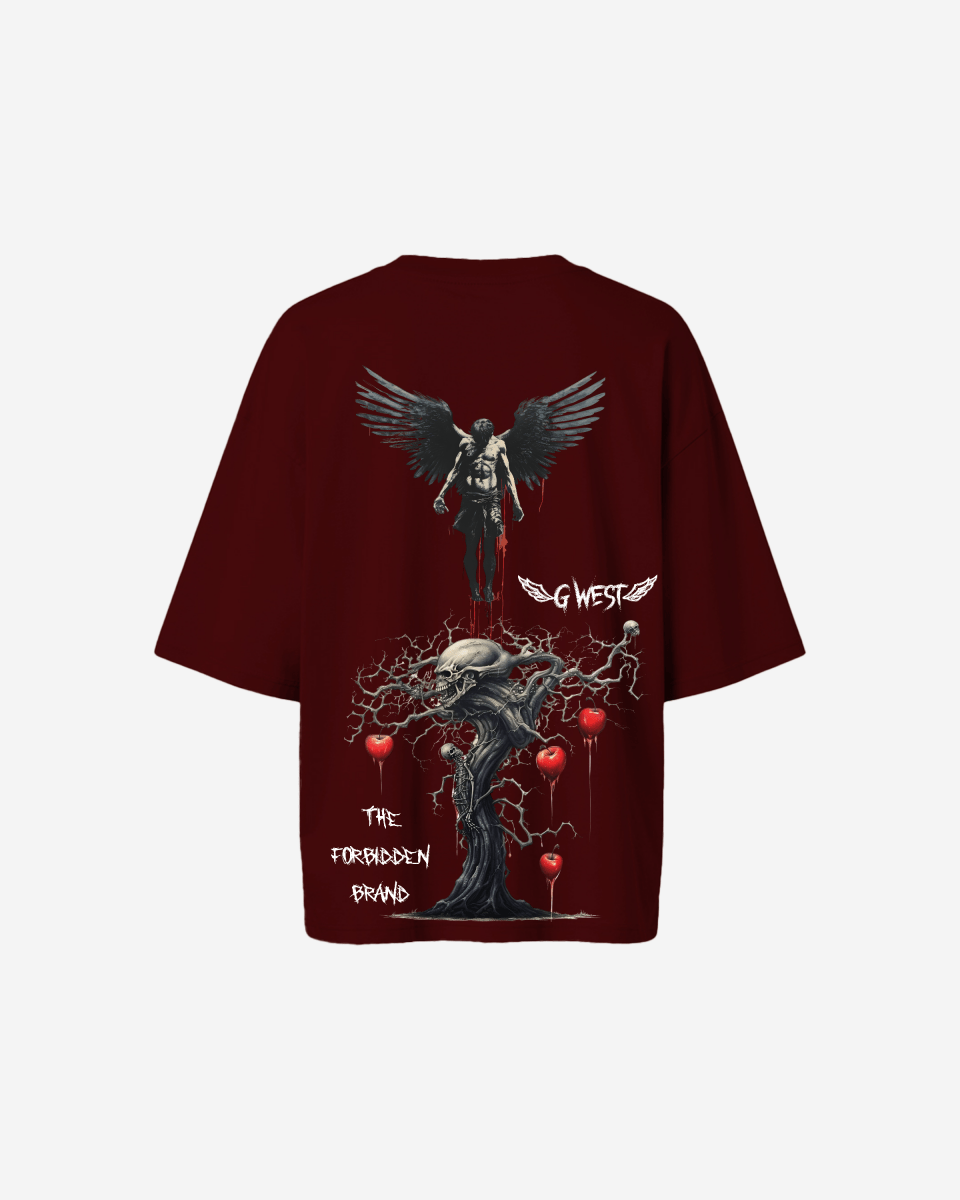 G West Womens Oversized Forbidden Brand Tee