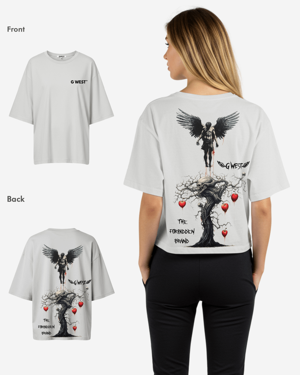 G West Womens Oversized Forbidden Brand Tee