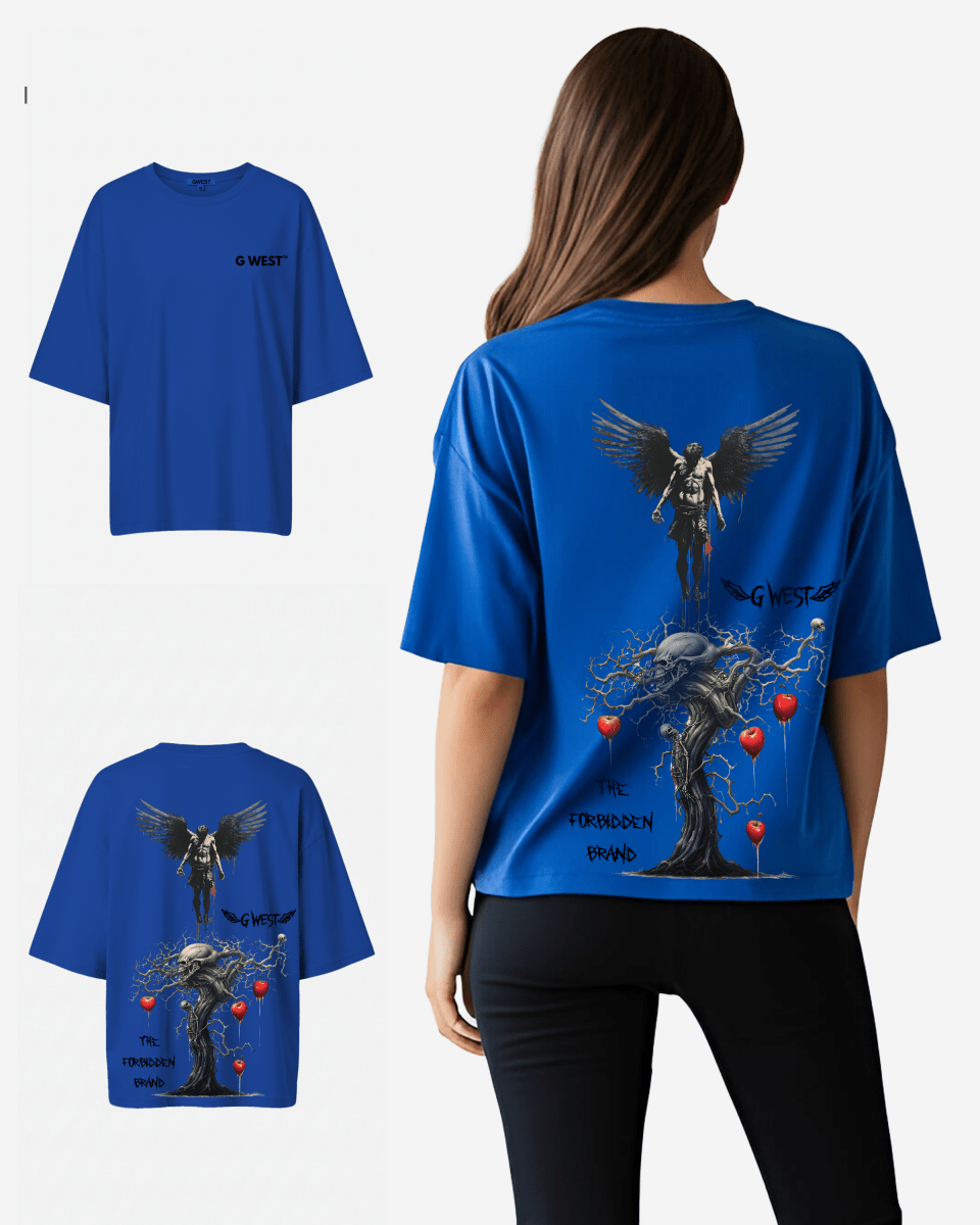 G West Womens Oversized Forbidden Brand Tee