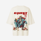 G West Womens Oversized Happy Hour T Shirt