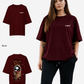 G West Womens Oversized Hustle T-Shirt