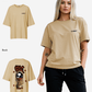 G West Womens Oversized Hustle T-Shirt