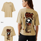G West Womens Oversized Hustle T-Shirt