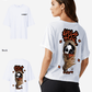 G West Womens Oversized Hustle T-Shirt