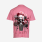 G West Mens Oversized Ice Cream Skull Tee