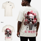 G West Mens Oversized Ice Cream Skull Tee