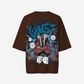 G West Womens Oversized Imagine Of Imagination Tee