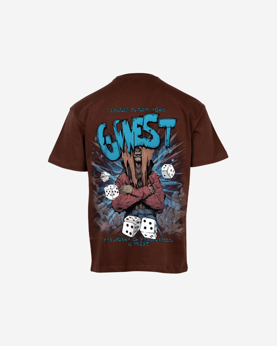 G West Mens Oversized Imagine Of Imagination Tee