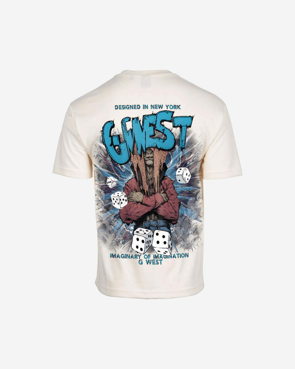 G West Mens Oversized Imagine Of Imagination Tee