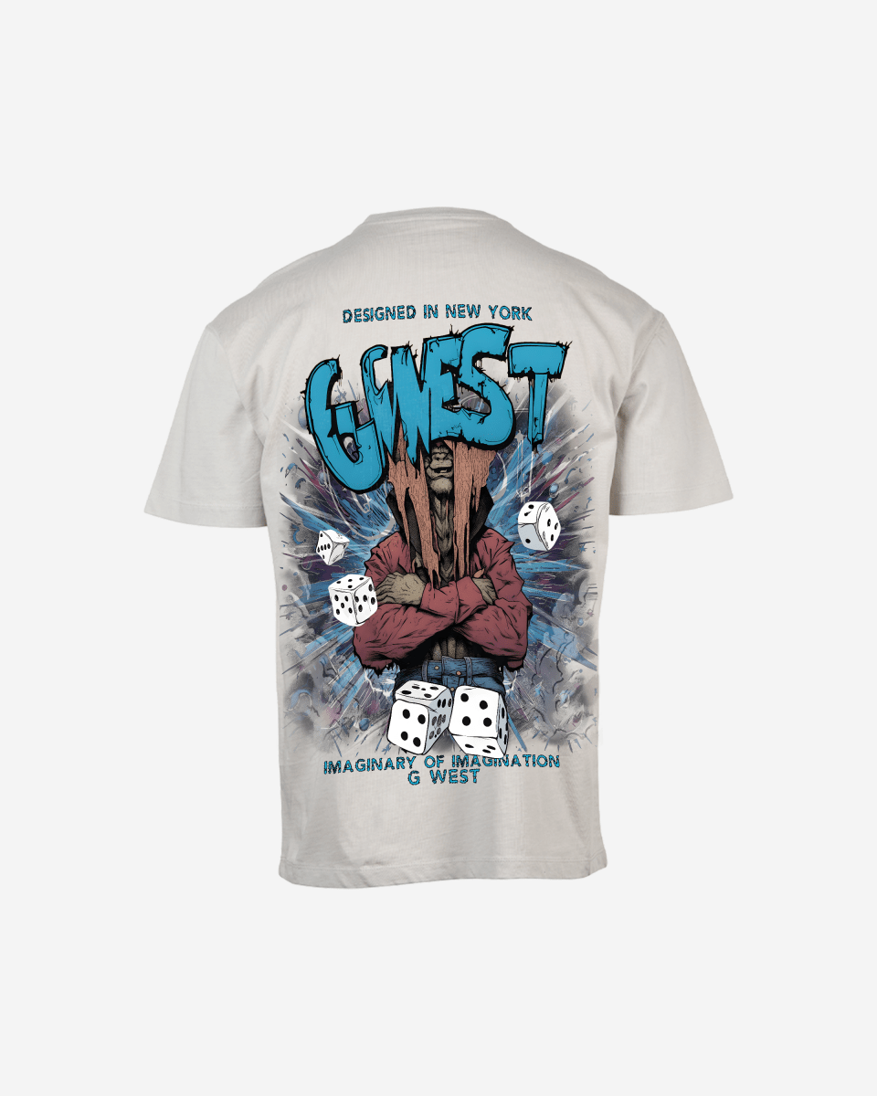 G West Mens Oversized Imagine Of Imagination Tee