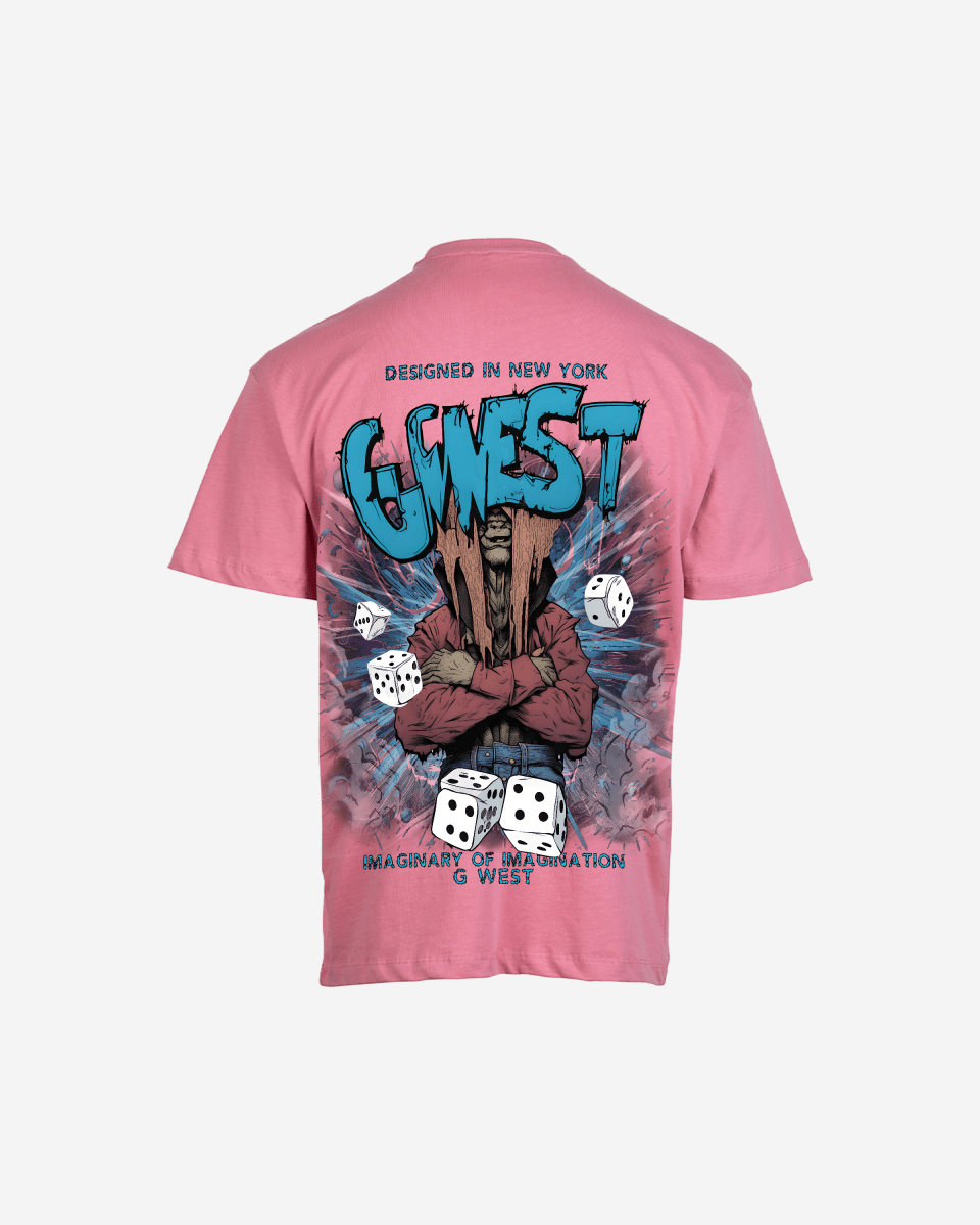 G West Mens Oversized Imagine Of Imagination Tee