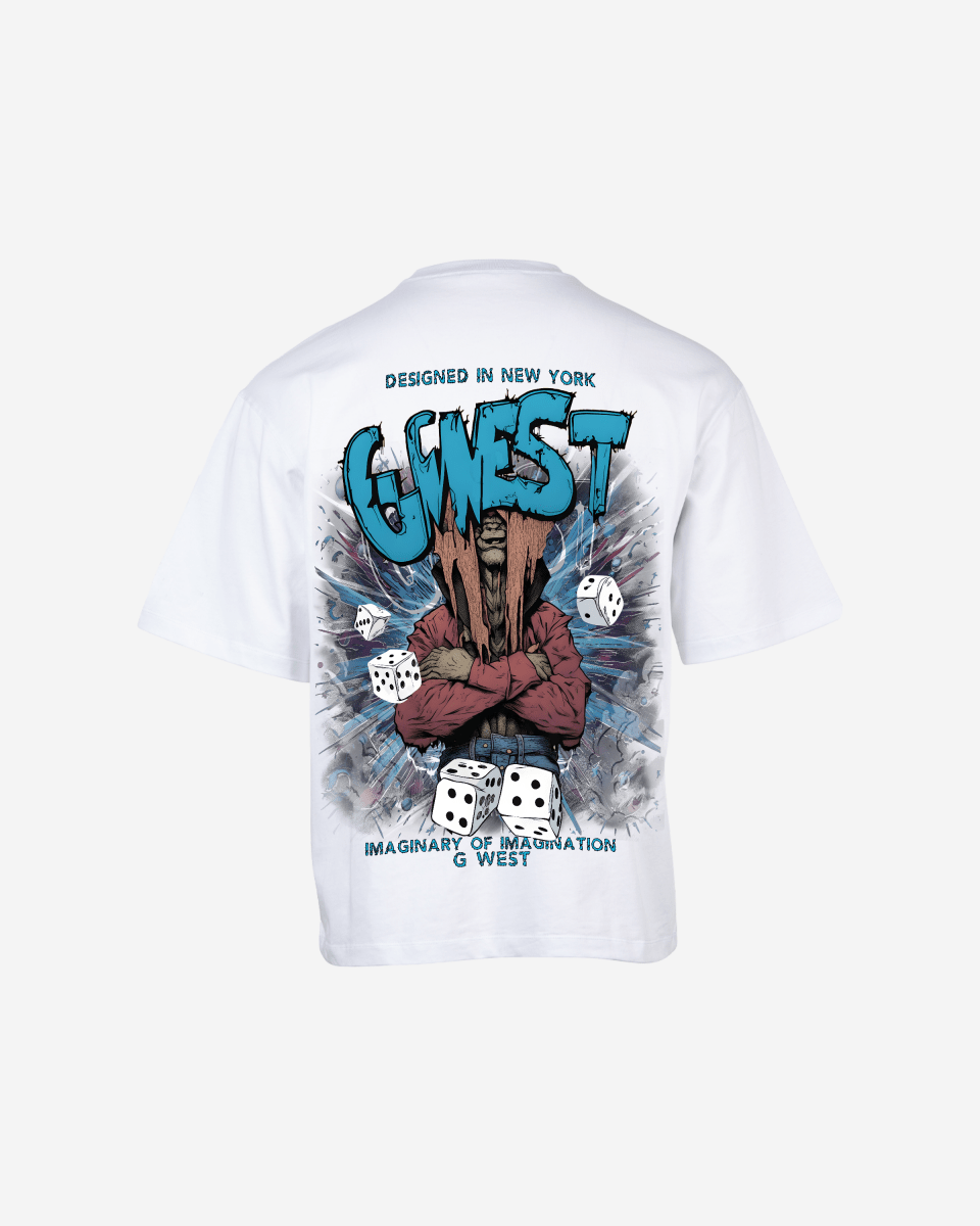 G West Mens Oversized Imagine Of Imagination Tee