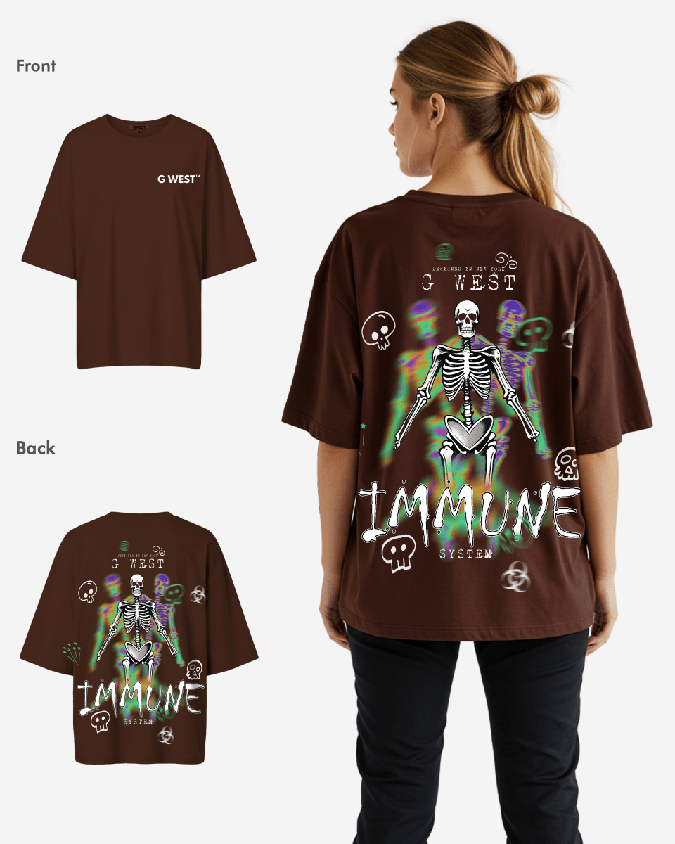 G West Womens Oversized Immune Tee