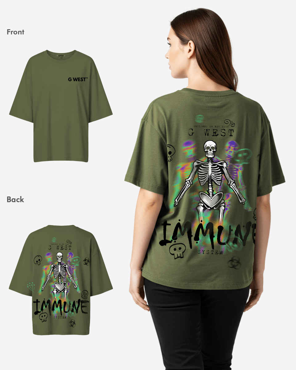 G West Womens Oversized Immune Tee