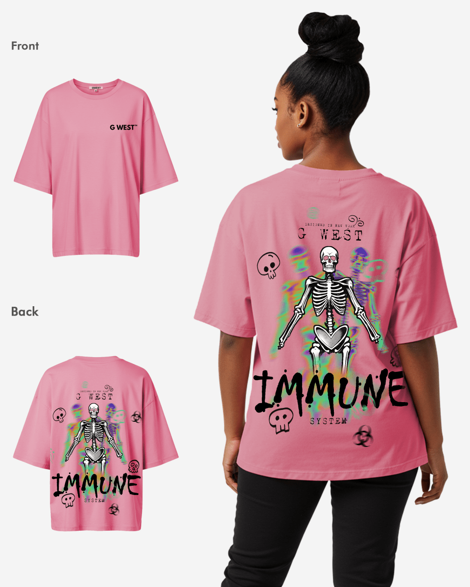 G West Womens Oversized Immune Tee