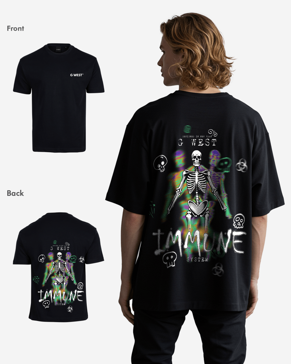 G West Oversized Immune T-Shirt Mens