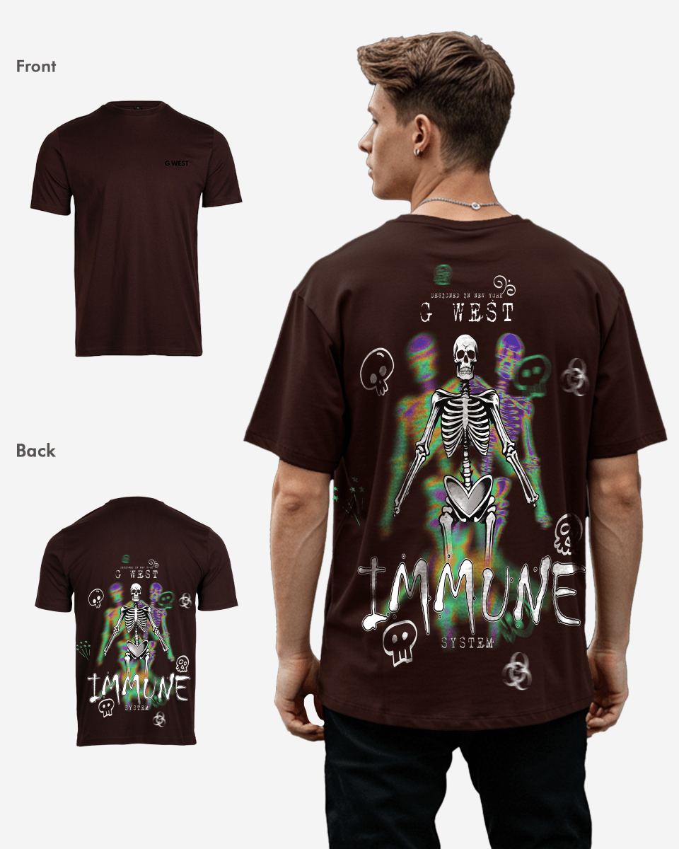 G West Oversized Immune T-Shirt Mens