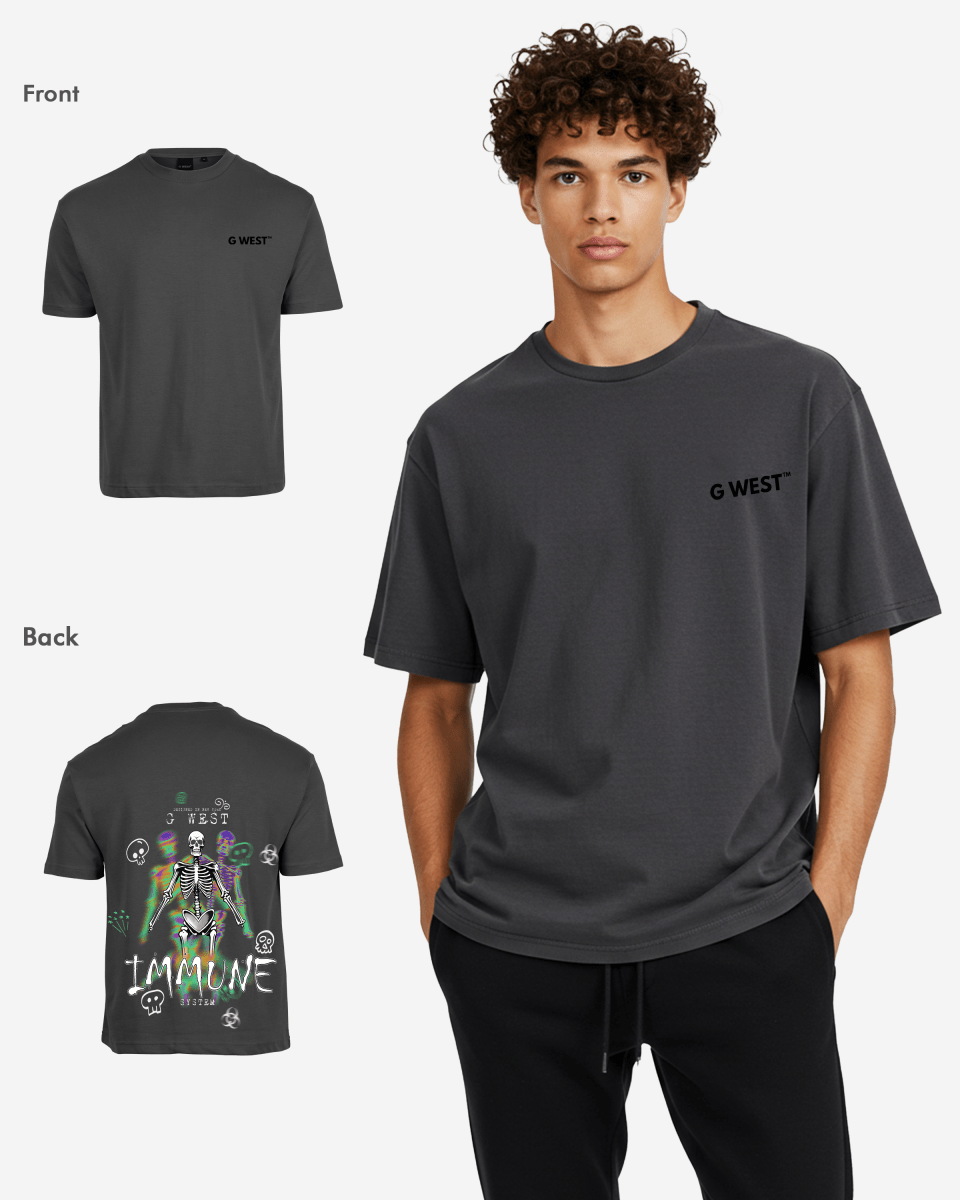 G West Oversized Immune T-Shirt Mens