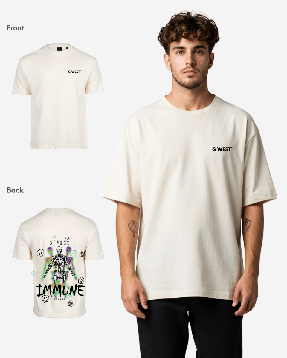G West Oversized Immune T-Shirt Mens