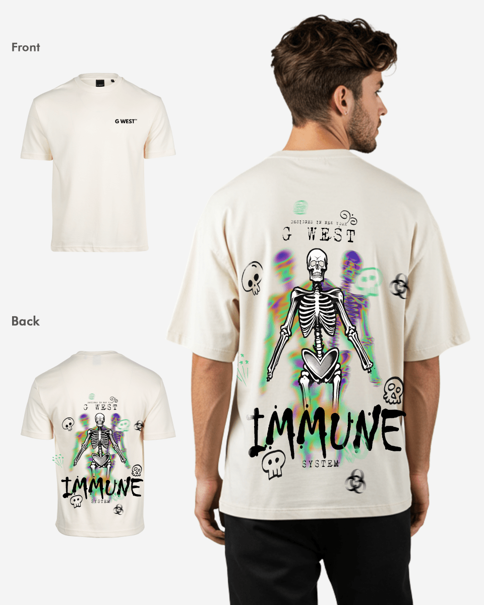 G West Oversized Immune T-Shirt Mens