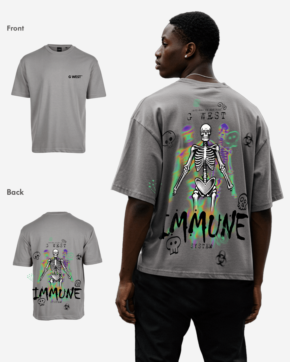 G West Oversized Immune T-Shirt Mens