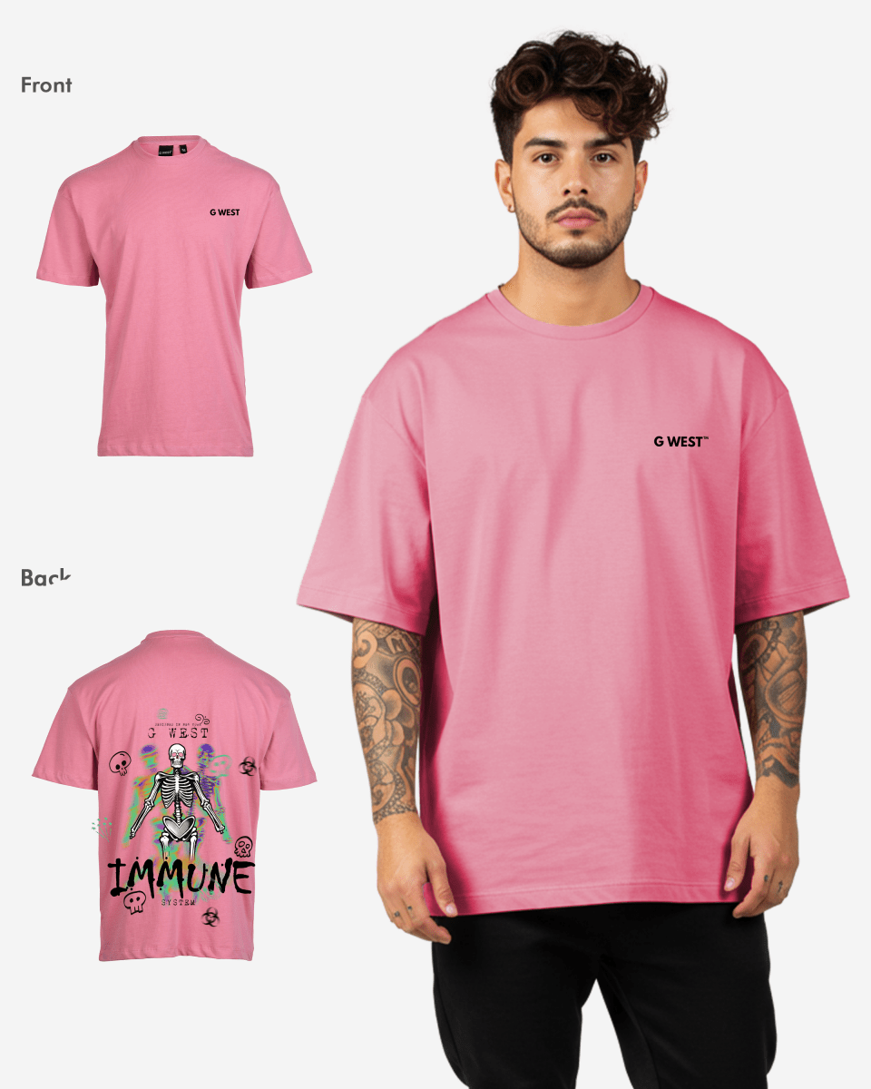 G West Oversized Immune T-Shirt Mens