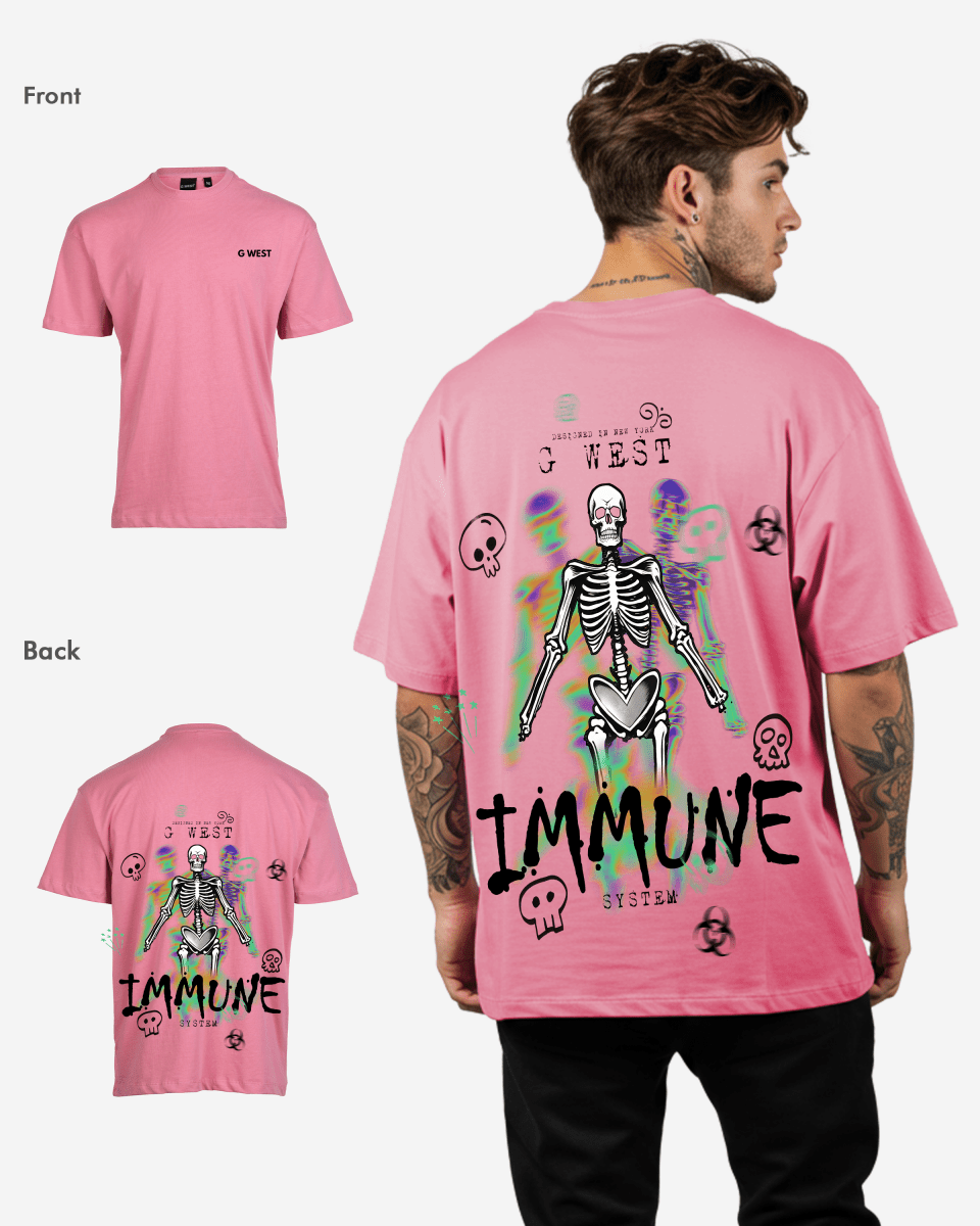 G West Oversized Immune T-Shirt Mens