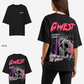 G West Womens Oversized Jams Of The Undead Tee