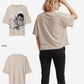 G West Womens Oversized King Of Chaos T Shirt