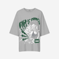 G West Womens Oversized King Of Chaos T Shirt