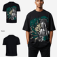 G West Mens Oversized King Of Chaos T Shirt