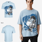 G West Mens Oversized King Of Chaos T Shirt