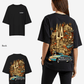 G West Womens Oversized La Culture Tee