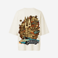 G West Womens Oversized La Culture Tee