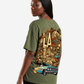 G West Womens Oversized La Culture Tee