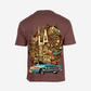 G West Oversized La Culture T-Shirt Mens