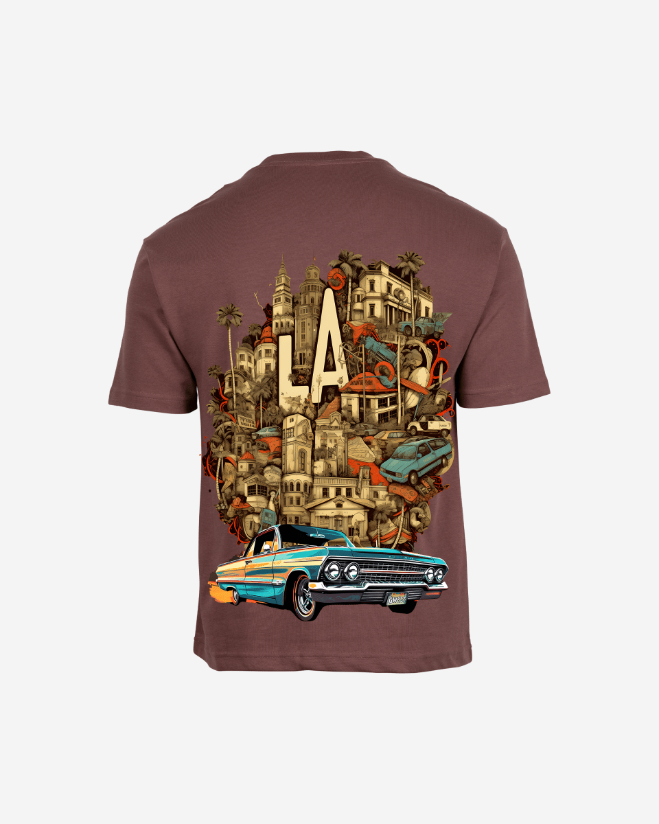 G West Oversized La Culture T-Shirt Mens