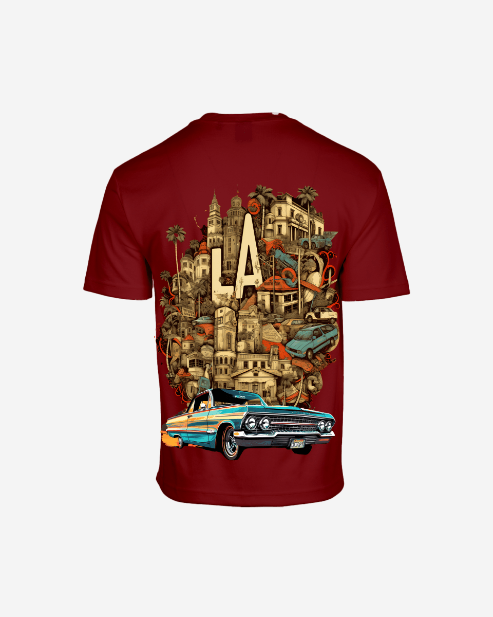 G West Oversized La Culture T-Shirt Mens