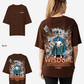 G West Womens Oversized Library T Shirt