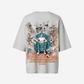 G West Womens Oversized Library T Shirt