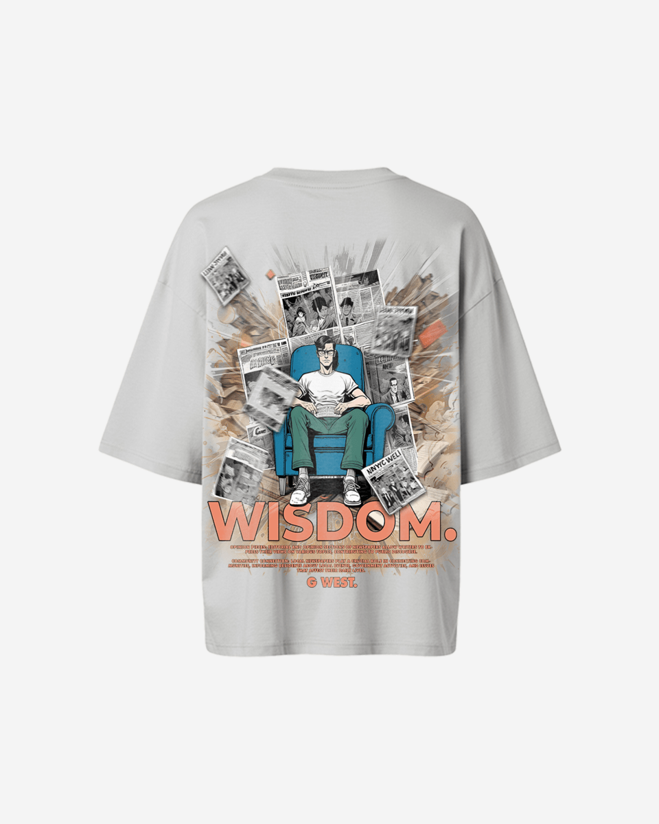 G West Womens Oversized Library T Shirt