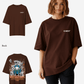G West Womens Oversized Library T Shirt