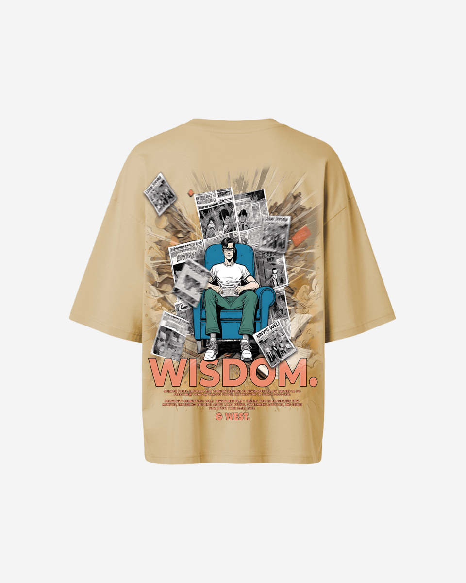 G West Womens Oversized Library T Shirt