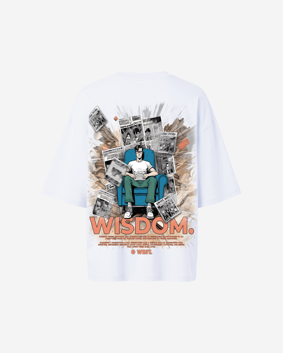 G West Womens Oversized Library T Shirt